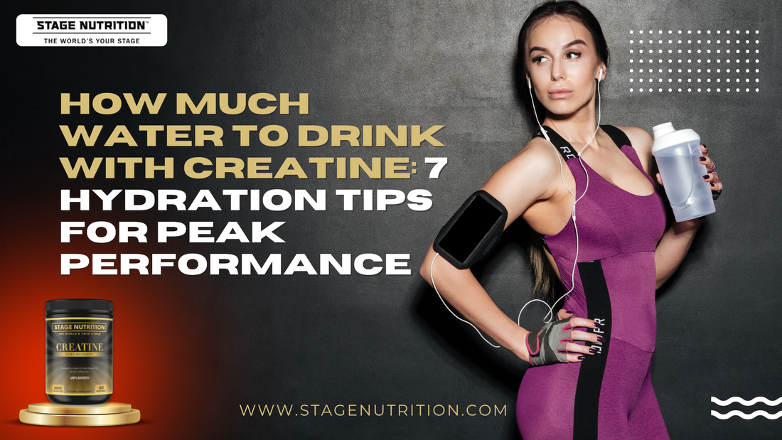 how much water to drink with creatine