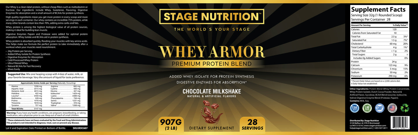 Whey ARMOR 2LB Chocolate