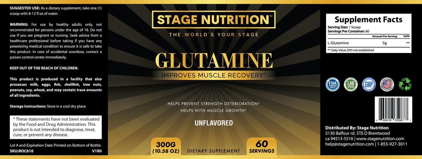 Glutamine Powder 300g