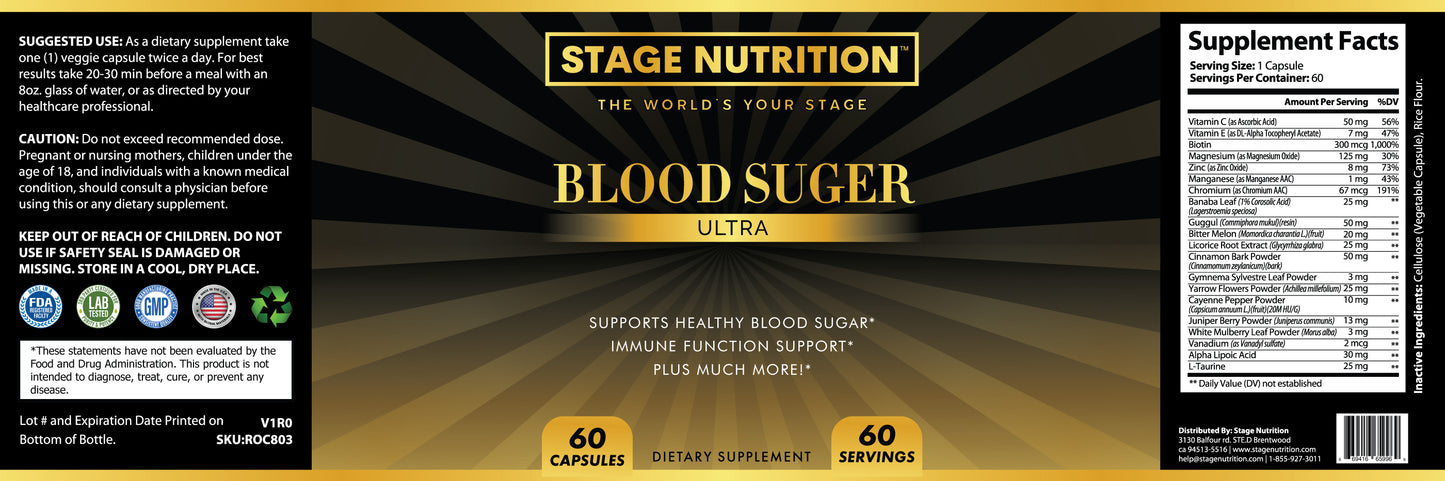 Blood Sugar Ultra