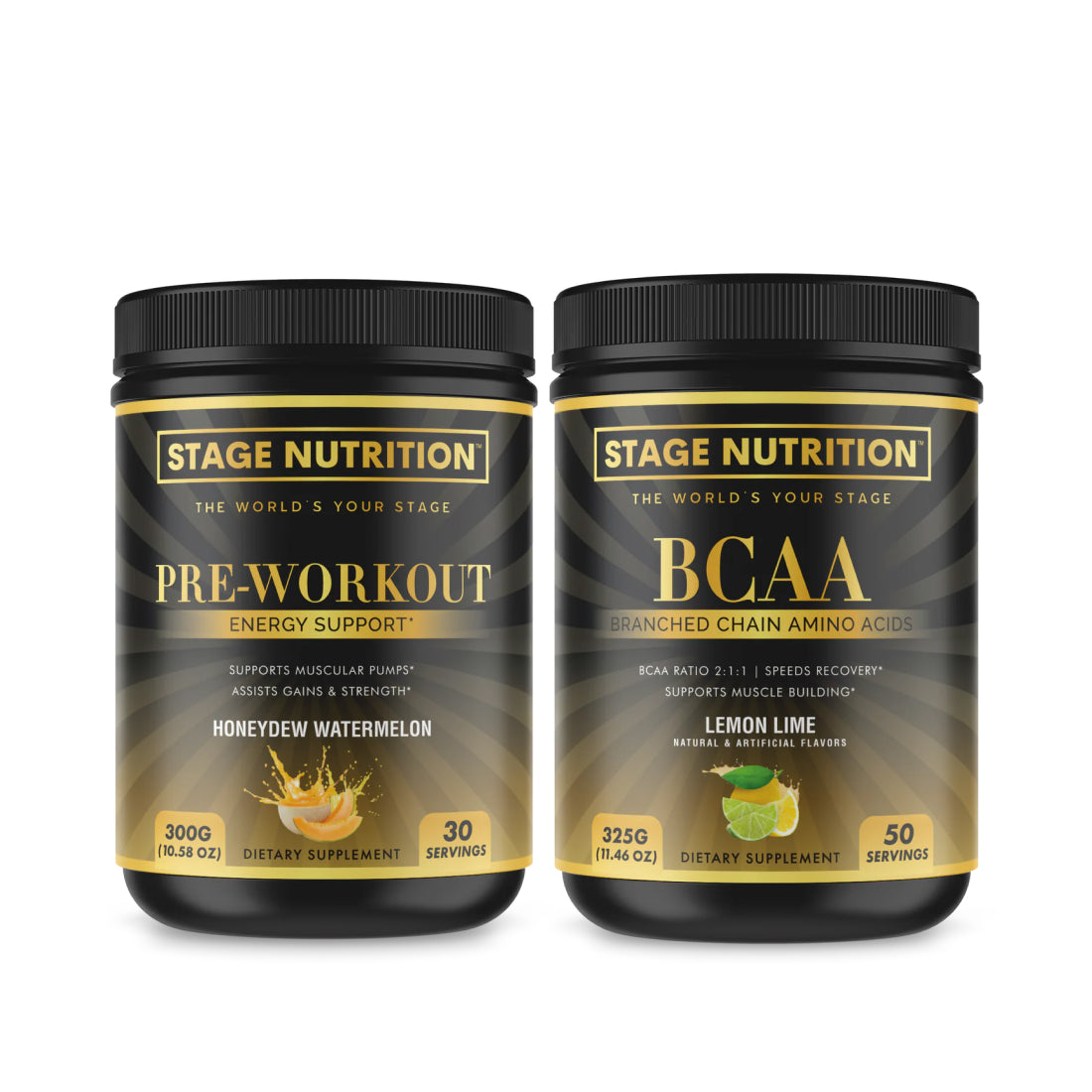BCAA LEMON LIME + PRE-WORKOUT BUNDLE