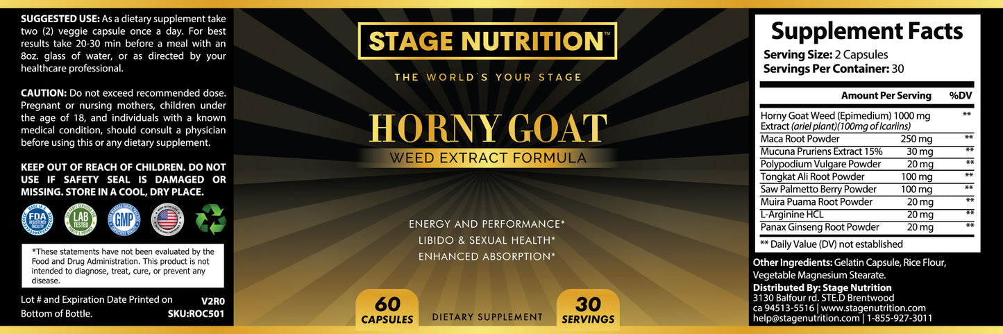 Horny Goat Weed Blend