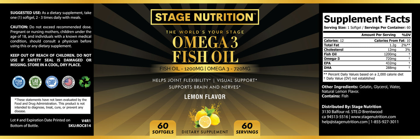 Omega 3 Fish Oil