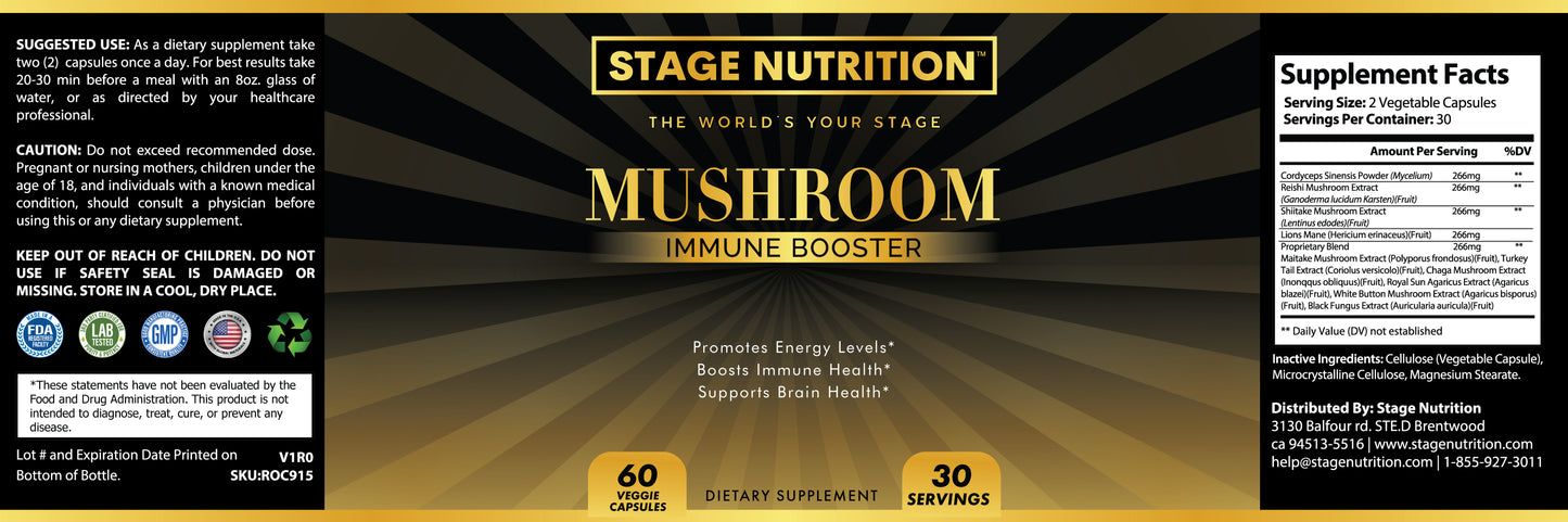 Mushroom Immune Booster