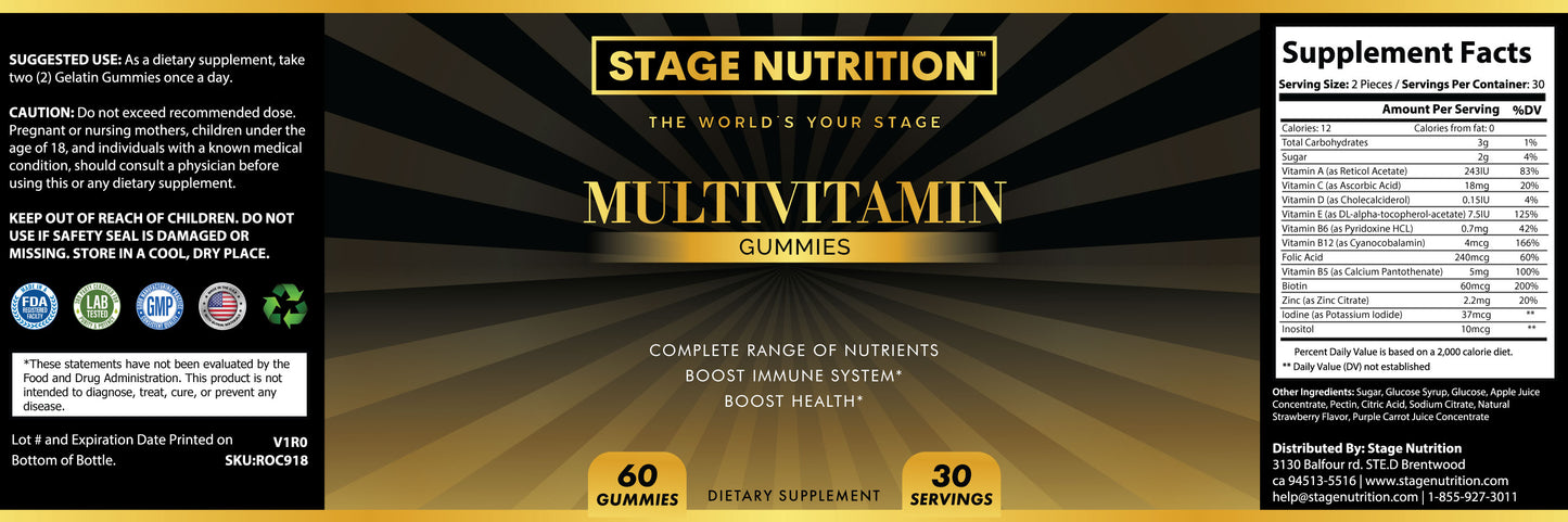 Multivitamin Gummies (Adults)