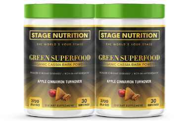 Green Superfood - Apple Cinnamon Turnover