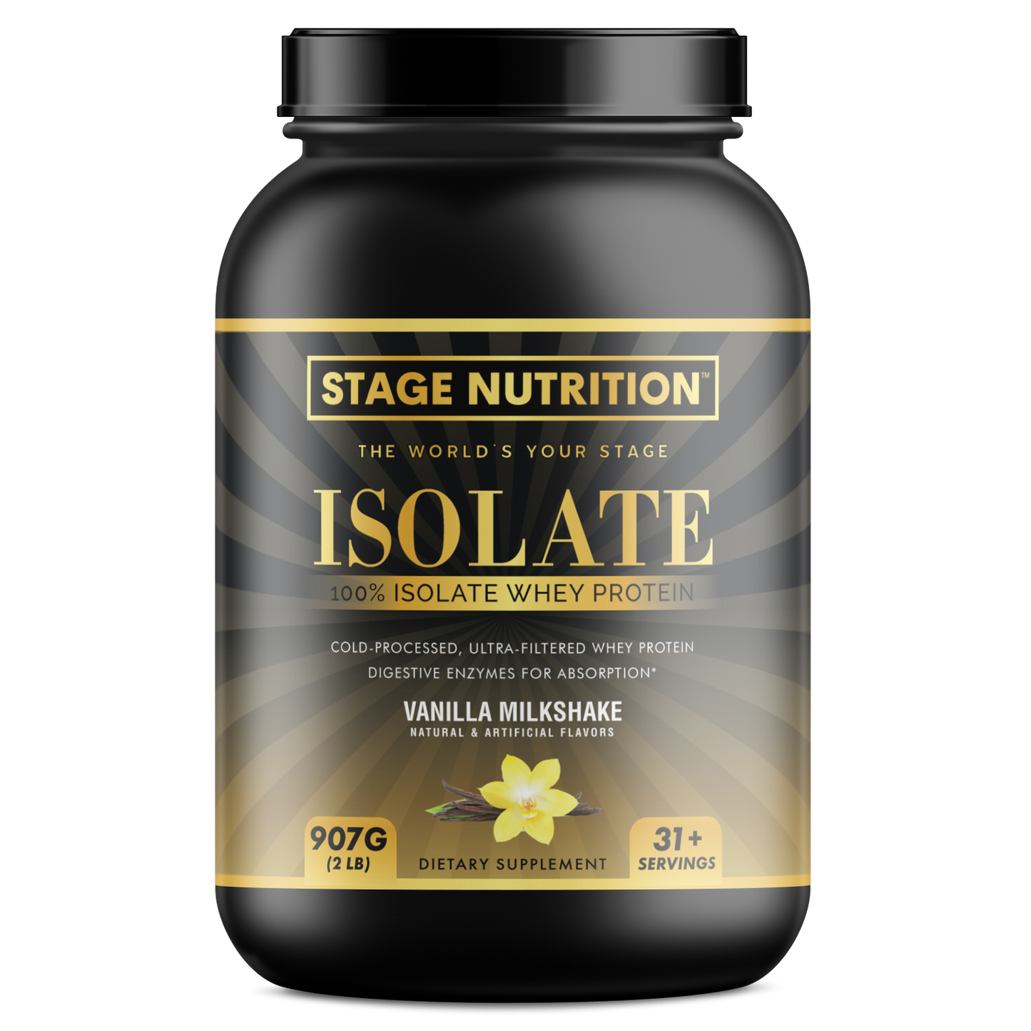2lb 100% Whey Isolate Vanilla – 30 Servings