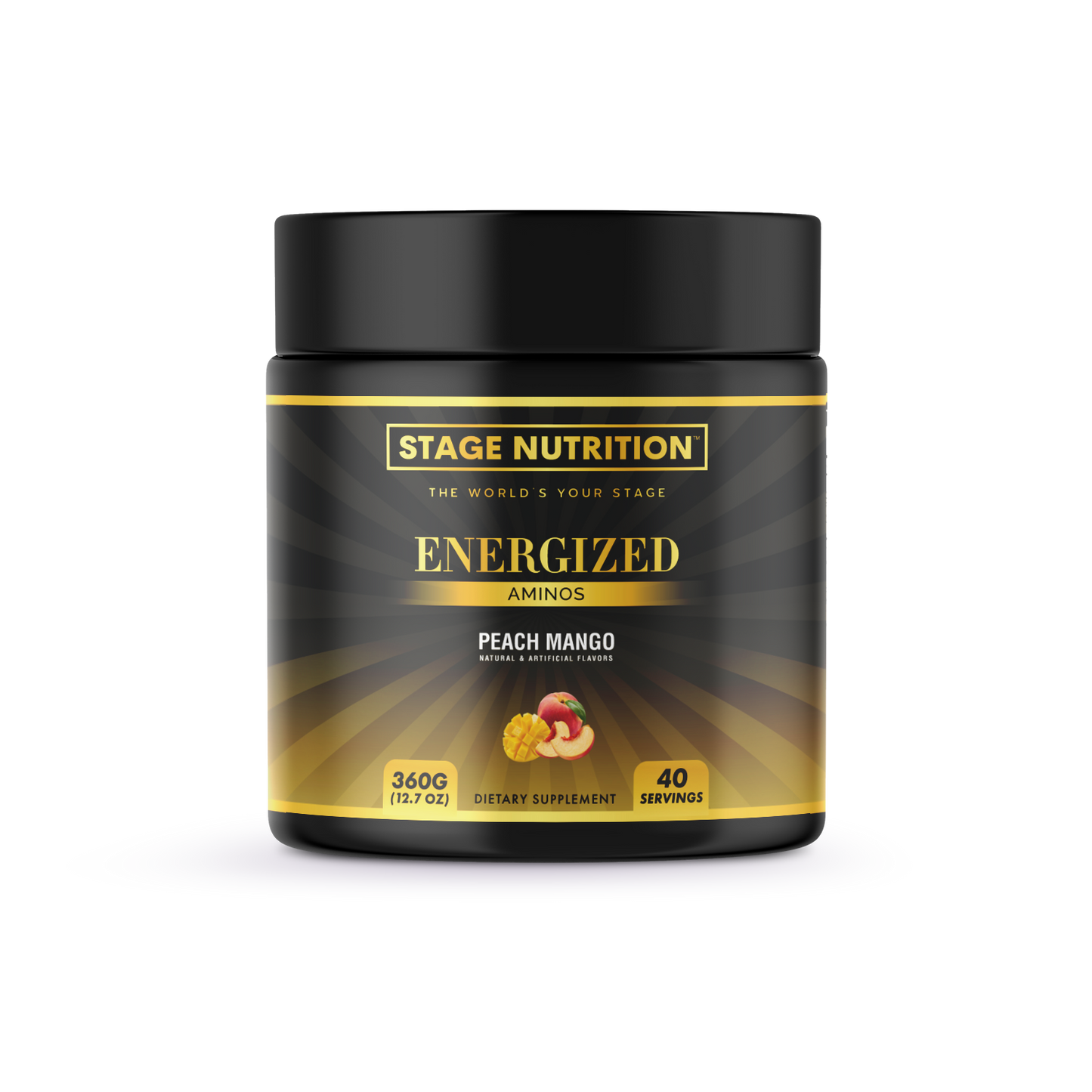 Energized Aminos Peach Mango 360g - 40 servings