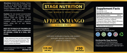 African Mango “Ultra Burn” Drops
