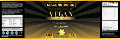 2lb Vegan Protein Vanilla - 28 servings